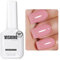 Vishine Rubber Base 5 in 1 Rubber Builder Rose, 16 ml Bubble Pink Smalto Semi-Permanente Gel Smalto per Unghie UV LED Gel Polish Rafforzamento e Riparazione di Manicure Nail Art #067