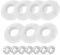 ACESOME Replacement Flush Valve Seal Compatible with Ideal Standard Toilet Cistern, 7Pcs Toilet Flush System Replacement, oilet Cistern Flush Parts, SV01967, White