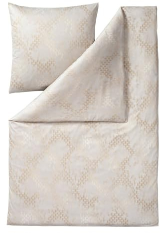 ESTELLA Mako Jersey Bettwäsche 135x200 Otis beige 6966-200
