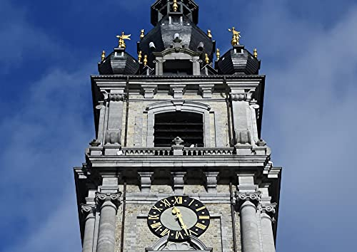 hansepuzzle 63626 - Turm Puzzle 260 Teile - Gebäude Puzzle mit hochwertiger Aufbewahrung: Kartonbox und wiederverschließbarem Beutel - Puzzle-Maße: 41 x 28,7 cm