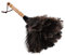Sandis Anti-Static Ostrich Feather Fur Brush Duster Dust Cleaning Tool with Wooden Handle Household