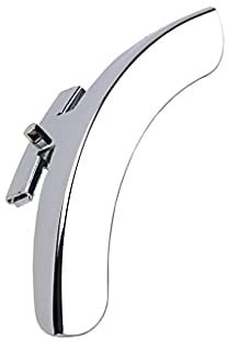 Alnicov Armlehne Banjo aus Zinklegierung, Einbeinarmlehne mit Schrauben für Ersatzteile Banjo Zubehör Silber