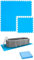 EYEPOWER 1,9 m² Alfombra de Piscina - 8 Esteras EVA 50x50 - Juego de Alfombrillas Protectoras Suelo
