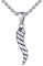 U7 Damen Halskette mit 3D Italien Hörner Anhänger Kette Edelstahl Herren Cornicello Anhänger Italienisches Horn Halskette Silber Kornetto Glücksbringer Kettenanhänger Modeschmuck für Muttertag