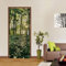 Türtapete 3D Türaufkleber Selbstklebend Türposter - Fototapete Türfolie Poster Tapete Grüner Dschungel 95 X 210 Cm Aufkleber Diy Selbstklebende Wandbild Pvc Wasserdichte Tapete - Foto Der -3E9E0L5R1T9