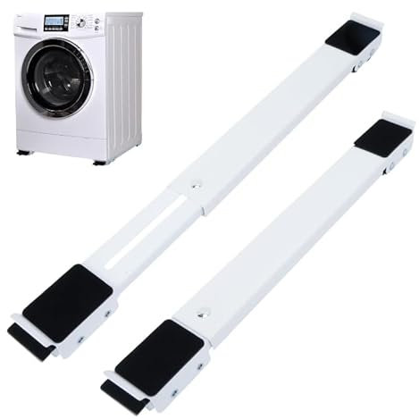 Support de machine à laver avec frein, roulettes de transport de meubles, patins pour meubles lourds, socle de machine à laver, roulettes pour machine à laver et sèche-linge