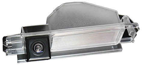 Dynavsal Super Starlight pro Definition Vehicle Camera 170 Wide Angle Universal Night Vision Rear View Camera IP68 Reverse Camera for Dacia Duster Sandero Stepway (Model 2 Backup camera)