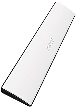 Reposamuñecas ergonómico de espuma viscoelástica con pies de goma antideslizantes Cojín de muñeca para computadora portátil Horas de escritura cómoda trabajando Juegos 14.1 * 2.8 * 0.8in (blanco)