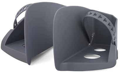 POLISPORT 8632100002 - Ersatz-Fußstütze + Gurte für Stuhlmodell BILBY Maxi in silberner Farbe
