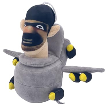 Skibidi Toiletten-Plüschtier,Skibidi Toiletten-Plüschtier,lustige gefüllte Anime-Skibidi-Toiletten-Plüschpuppen,Tierfiguren-Kissen,Sammlergeschenke für Kinder,Fans und Erwachsene zum Geburtstag