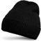 Apikuna® Alpaka Wollmütze aus 100% feinster Baby Alpaka Wolle (Schwarz) – Gestrickte Mütze für Damen & Herren – Warm, weich und atmungsaktiv für Herbst & Winter