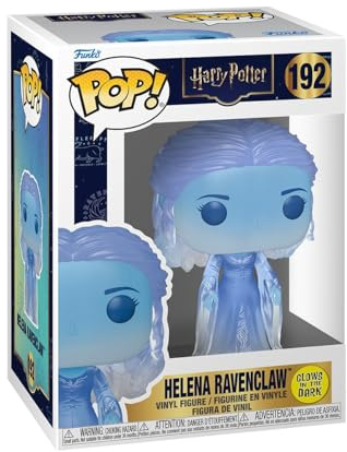 Funko Pop! Movies: Harry Potter - Helena Ravenclaw - Glow in The Dark | Merchandising Oficial - Figura de Vinilo Coleccionable para Decoración - Regalo Friki de Cumpleaños