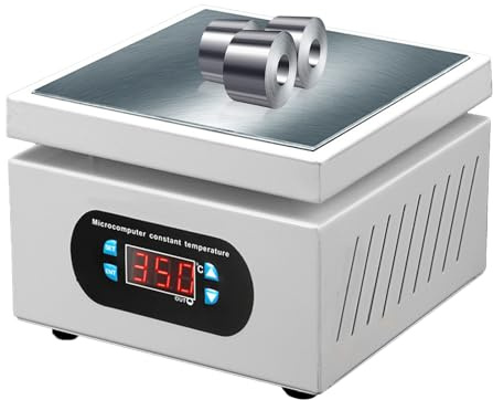 Estación de soldadura de 550 W, placa calefactora LED para microordenador, precalentamiento eléctrico, estación de calefacción PCB con manual de usuario para calentamiento de componentes, reingeniería