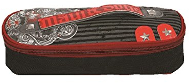 Maui and Sons Kleine Zubehörtasche mit Reißverschluss oben.