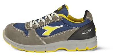 Utility Diadora, Scarpe Antinfortunistiche Unisex, Run Mid S3S FO SR ESD, Colore Castle Rock/Insignia Blue, Taglia 44