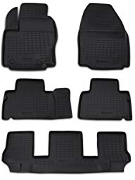 Element Passgenaue Premium Antirutsch Gummi Fußmatten - Ford Galaxy, (RN), schwarz