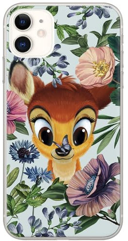 ERT GROUP Handyhülle für Apple iPhone 11 Original und offiziell Lizenziertes Disney Muster Bambi 011 optimal an die Form des Handy angepasst, hülle aus TPU