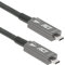 ACT Cavo ottico attivo USB C (AOC) 7,5 m, cavo video USB C USB 3.2 Gen2, 10 Gbps ad alta velocità, cavo attivo in fibra ottica USB C, per videoconferenza, Smartboard - AK4307
