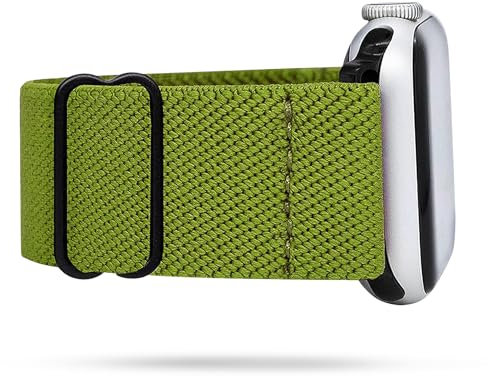 Braxley Armbänder für Apple Watches – dehnbar und waschbar – verstellbar mit Apple-Watch-Armbändern für Damen und Herren – kompatibel mit Apple Watch Serie SE Ultra 9, 8, 7, 6, 5, 4, 3, 2, 1 [38 mm/40