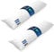 LILENO HOME Seitenschläferkissen 40x145 cm 2er Set (1100 g Füllung) - Stillkissen mit herausnehmbaren Innenkissen - Seitenschläferkissen 40x145 cm für Schwangere u. Babys