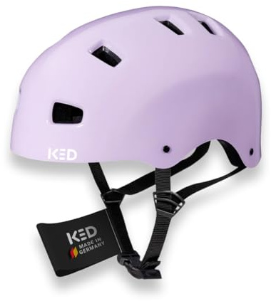 KED 5Forty Jugend Helm – Leichter Skate-Bike-Helm Mit QUICKSAFE Verstellsystem Und Maxshell Technologie | Farbe: Orchid | Größe: 57-62 (L)