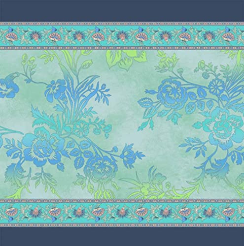 Bassetti AGRIGENTO Kissenhülle zu Tischwäsche aus 100% Baumwolle, Panama-Gewebe in der Farbe Blau B1, Maße: 40x40 cm - 9322105