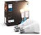 Philips Hue White, ampoule connectée LED E27, 806 lumen, compatible Bluetooth, fonctionne avec Alexa, lot de 2