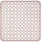 CABLEPELADO Salvaplatos para Fregadero, Protector de Fregadero, Rejilla para Fregadero, Salvaplatos de plástico, Alfombrilla de Fregadero, Tapete para Fregadero, 30 cm Cada Lado, Rosa