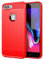 Compatible with/Replacement for iPhone 7 Plus Case Back Cover Ultra-Thin TPU Bumper SSDTXW (Red)