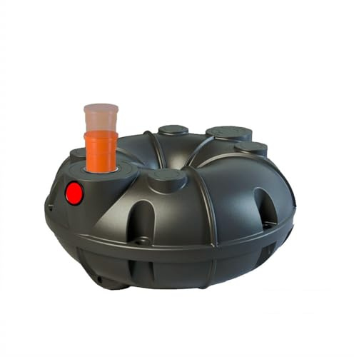 Abwassersammelgrube Flacher Fäkalientank Abwassertank DIBT-Zulassung 800 L