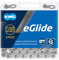 KMC eGlide EPT 9, 10 & 11 Speed Chain, Dark Silver, 118 Link