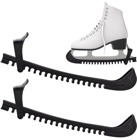 mizikuu Protege Lame Patin a Glace, Protections réglables pour Patins à Glace Accessoires De Patinage Protège-Lames de Hockey pour Enfants et Adultes