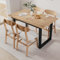 SogesHome Esszimmertisch Ausziehbar, Erweiterbarer Esstisch 140 cm bis 180 cm, Großer Rechteckiger Platzsparender Tisch für 4-6 Personnen für Esszimmer Küche,180x80 cm