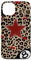 iPhone 13 Star & Cherry 8 Ball Y2K On Cheetah Leopard Print Case