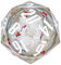 Cusdie D20 - Dadi grandi dimensioni D20 DND, 55 mm, con bordi affilati, dadi giganti a 20 facce, fatti a mano, per giochi di ruolo Dungeons and Dragons, giochi da tavolo (fiore di prugna)