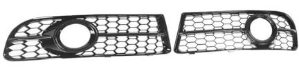 Auto Front- & Kühlergrille Frontstoßstangen Mittelgrill Kühlergrill Zubehör, Compatible for Audi A4 B7 S4 2005 2006 2007 2008, 8E0807681F