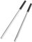 Baoblaze Lot de 2 barres d'enroulement à ressort de torsion pour porte de garage, poignée en caoutchouc, diamètre de 0,5 pouce, acier massif