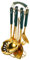 HOLIDYOYO 1 Juego juego de utensilios de cocina de acero inoxidable cucharas cocinero pans ranurado utensilio de cocina juego de ollas bateria de cocina Herramientas de cocina antiadherentes