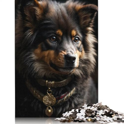 Dog Puzzles 1000 Teile Schwer Puzzle Spielzeug Pädagogisches Spiel Impossible Herausforderung Spielzeug Für Erwachsene Kinder 1000pcs (38x26cm)