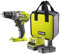 RYOBI - Perceuse-visseuse sans fil 18V - 50 Nm - 500-1 800 tr/min - mandrin 13 mm - 1 batteries lithium+ 2,0 Ah - chargeur 2,0 A - Livrée en sac de transport - R18DD3-120S