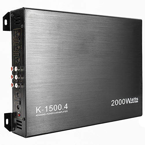 YaeCCC 2000W 4 Channel Car Amplifier