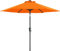 MasterCanopy 230 cm Sonnenschirm Patioschirm Gartenschirm Terrassenschirm Tischschirm Martkschirm, Orange
