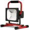 REV 2706322000 Akku-Strahler, LED Arbeitsleuchte mit Akku, 20W, 1400lm, IP54, rot