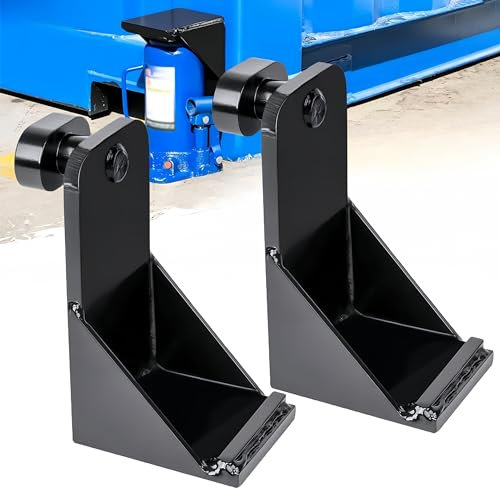 Upgrade Shipping Container Jack Lug, with Limiter Jack Leveling Attachment, Storage Container Leveler Booster for Shipping Container Homes, Jacking Corner of New and Used Sea Cans, 2 Pack