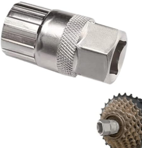 LQIOACU Fahrrad Kassette Werkzeug, Zahnkranzabzieher Zubehör Tool, 1 Stück, robust, zum Abnehmen von Kassetten und Ritzeln, passend für Sunrace, für mehr Effizienz