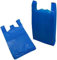 NCS35® 200 Strong Large 11x17x21 Blue Vest Carrier Bags with Handles Multi-Purpose Heavy Duty Plastic Bags Use for Shopping, Market-Stalls, Takeaway, Groceries or use in Kitchen
