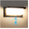Audor 24W Aussenlampe mit Bewegungsmelder, LED Wandleuchte IP65 Wasserdicht Aussen/Bewegungsmelder Innen Wandlampe 3000K Außenleuchte Wand, Außenwandleuchte für Garten Flur Treppenhaus
