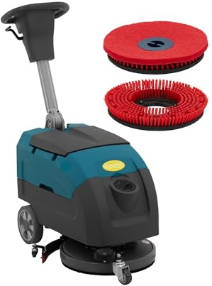 ulsonix Lavapavimenti a batteria 40 cm 2200 m²/h 160 giri/min Lavasciuga Macchina lavapavimenti Lavasciuga pavimenti a batteria
