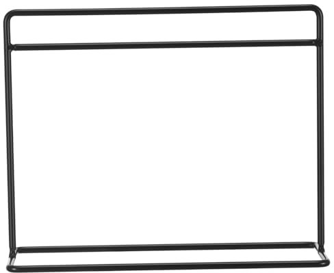 Warmhm Mini-Aufhänger Miniaturmodell- Mini-Kleiderbügel Puppenschrank puppenkleiderbügel Puppen kleiderbügel Puppenkleidung Kleiderständer für Puppen mit Kleiderbügeln Eisen Black