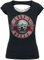 Guns N' Roses Pink Bullet Femme T-Shirt Manches Courtes Noir S 100% Coton Large
